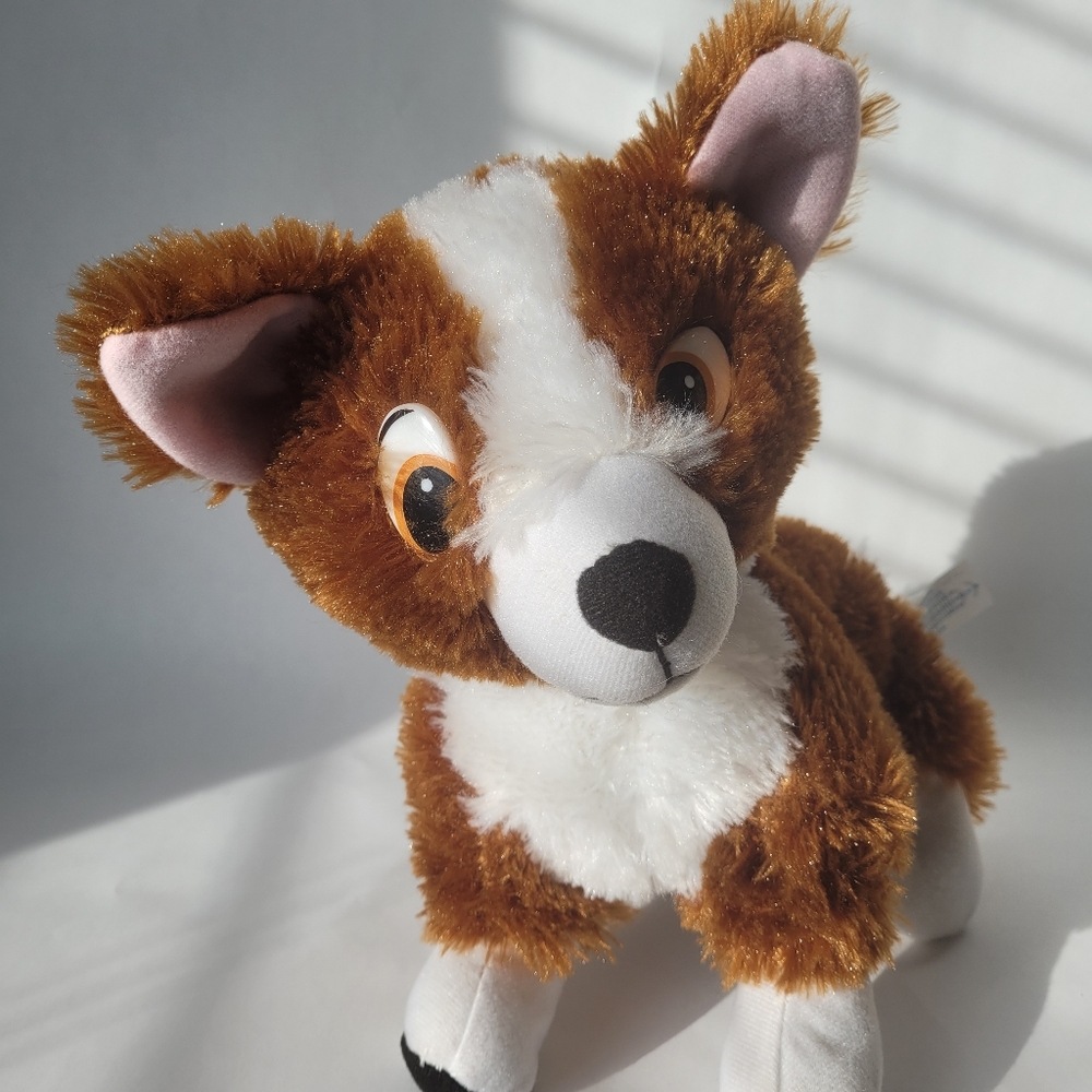 Classic Toy Co Corgi Dog Plush Stuffed Animal